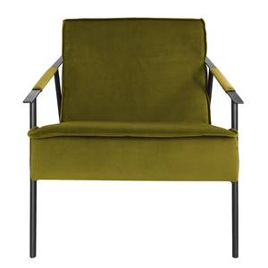 Fauteuil Canoas II Velours - Velours Ravi: Avocat