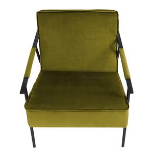 Fauteuil Canoas II Velours - Velours Ravi: Avocat