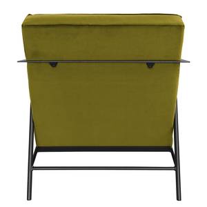 Fauteuil Canoas II fluweel - Velours Ravi: Avocado