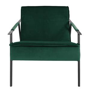 Fauteuil Canoas II fluweel - Velours Ravi: Antiek groen