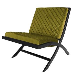 Fauteuil Bourke I Aspect cuir vieilli - Avocat