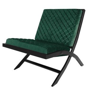 Fauteuil Bourke I Aspect cuir vieilli - Vert vieilli