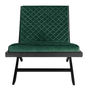 Fauteuil Bourke I Aspect cuir vieilli - Vert vieilli