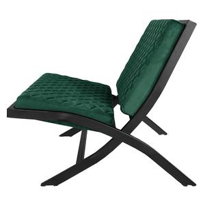 Fauteuil Bourke I Aspect cuir vieilli - Vert vieilli