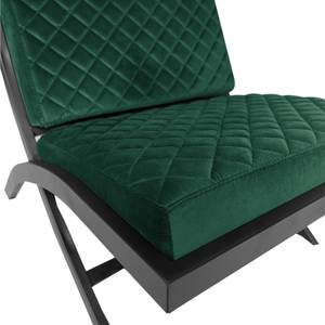 Fauteuil Bourke I antieke leerlook - Antiek groen