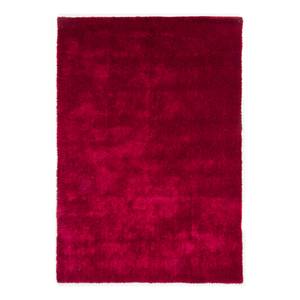 Tapis épais Alessia Fibres synthétiques - Rouge foncé - 65 x 135 cm