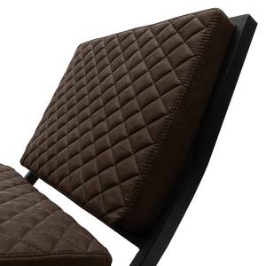 Fauteuil Bourke I Aspect cuir vieilli - Marron