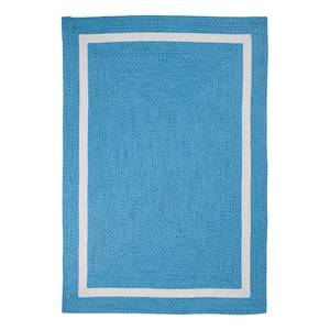 Tapis intérieur / extérieur Brado Fibres synthétiques - Bleu moyen - 150 x 150 cm