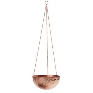 Hangpot Ramadi Koper - Metaal - Natuurvezel - 30 x 90 x 15 cm