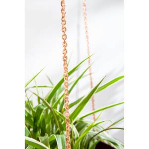 Suspension plante Ramadi Cuivre - Métal - Fibres naturelles - 30 x 90 x 15 cm