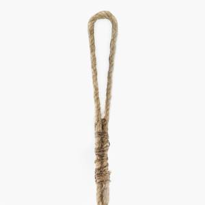 Hangpot Kout Grijs - Metaal - Natuurvezel - 20 x 90 x 26 cm