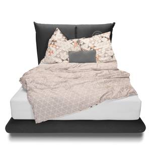 Boxspringbett Soho Pillow Webstoff - 140 x 200cm