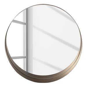 Wandspiegel Hoogstade Messing - Glas - Metall - 62 x 62 cm