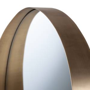 Specchio Hoogstade Ottone - Vetro - Metallo - 62 x 62 cm