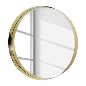 Wandspiegel Billimari Gold - Glas - Metall - Tiefe: 9 cm