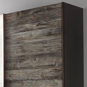 Schwebetürenschrank Timberstyle Sunwood / Graphit - Breite: 300 cm