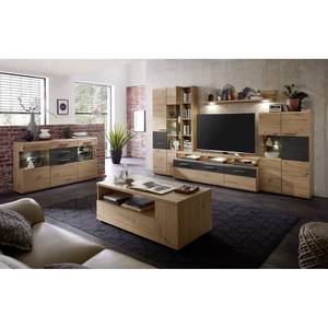 Dressoir Soldeu Artisan eikenhouten look/grijs