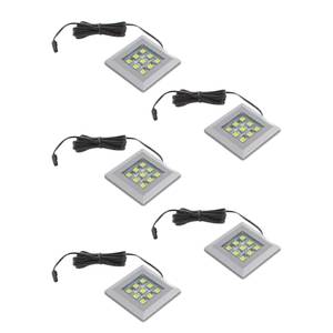 LED-onderbouwlicht Soldeu (set van 5) Wit