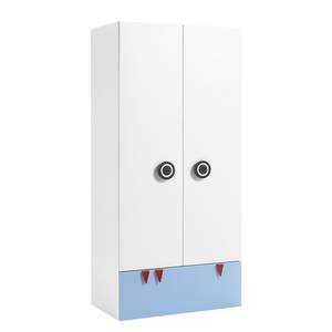 Armoire hülsta now minimo III Blanc / Bleu clair