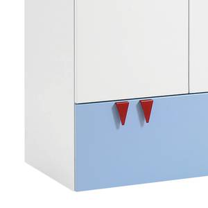 Armoire hülsta now minimo III Blanc / Bleu clair