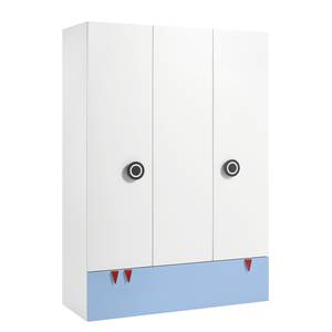 Armoire hülsta now minimo IV Blanc / Bleu clair