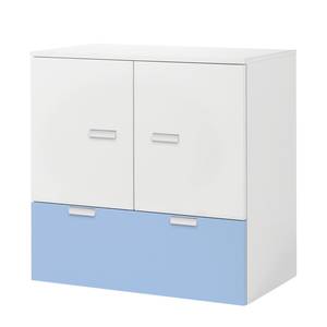 Commode hülsta now minimo II Blanc / Bleu clair