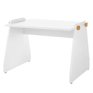 Bureau Minimo MDF - Blanc / Chêne naturel