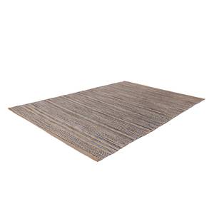 Kurzflorteppich Sienna 810 Baumwollstoff - Grau - 160 x 230 cm