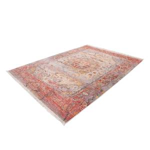 Kurzflorteppich Tibet-Nagqu Webstoff - Rot - 200 x 290 cm