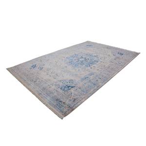 Kurzflorteppich Tibet-Nagqu Webstoff - Blau - 200 x 290 cm