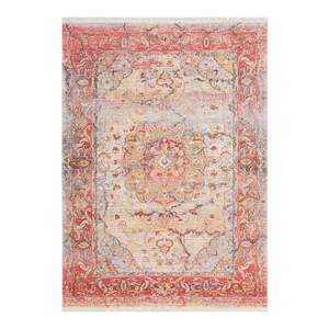 Kurzflorteppich Tibet-Nagqu Webstoff - Rot - 160 x 230 cm