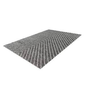 Kurzflorteppich Dominica-Delices Webstoff - Silber - 160 x 230 cm