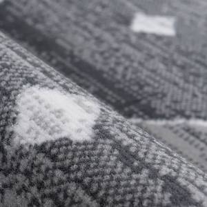 Kurzflorteppich Vancouver 510 Webstoff - Grau / Weiß - 160 x 230 cm