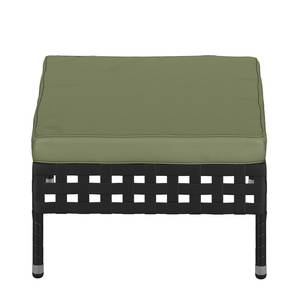 Set di sedute lounge Akona (5 pezzi) Nero - Verde - Tessile