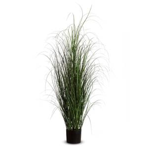 Plante artificielle herbe PVC - Vert - Hauteur : 130 cm