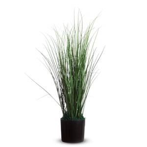 Plante artificielle herbe PVC - Vert - Hauteur : 55 cm