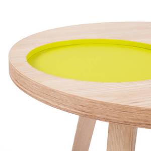 Beistelltisch Addison Esche teilmassiv - Lemon