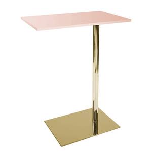 Beistelltisch Lucy III Metall - Rosa