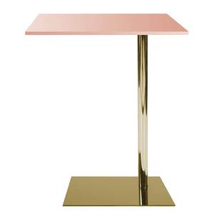 Beistelltisch Lucy III Metall - Rosa