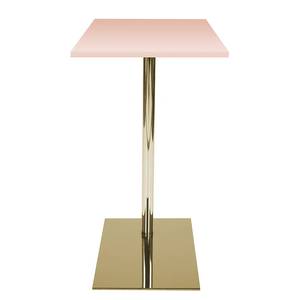 Beistelltisch Lucy III Metall - Rosa