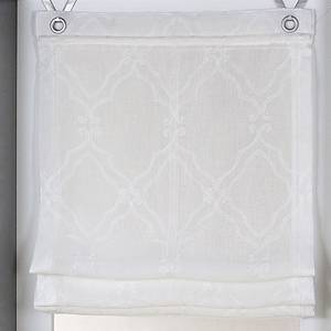 Store bateau Helena Tissu - Blanc - 45 x 140 cm