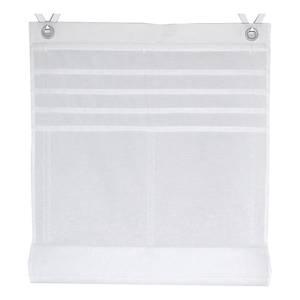 Store bateau Kessy I Tissu - Blanc - 45 x 140 cm