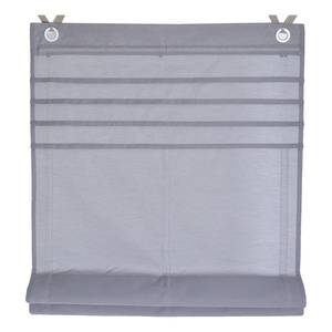 Store bateau Kessy I Tissu - Gris - 60 x 140 cm