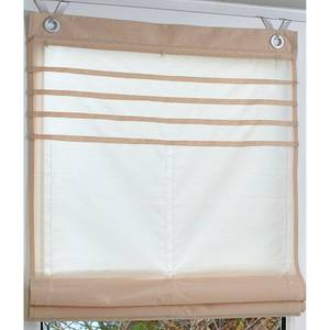 Store bateau Kessy I Tissu - Beige - 80 x 140 cm