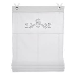 Store bateau Kessy III Tissu - Blanc - 60 x 140 cm