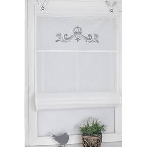 Store bateau Kessy III Tissu - Blanc - 60 x 140 cm