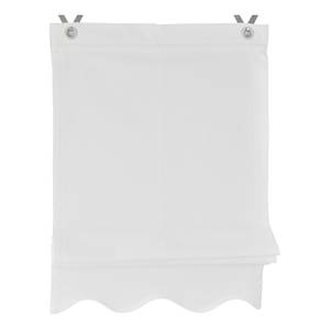 Store bateau Olivia Tissu - Blanc - 45 x 140 cm