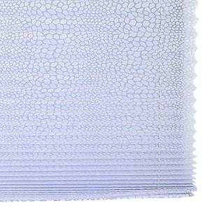 Raffrollo Lilly Webstoff - Weiß - 70 x 130 cm