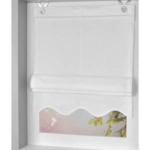 Store bateau Olivia Tissu - Blanc - 120 x 140 cm