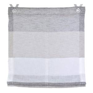 Store bateau Marit I Polyester - Gris - 45 x 120 cm